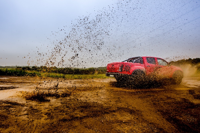 Get out of the mud.